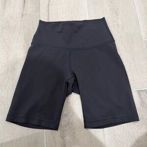 lululemon athletica Black Women's Bike Shorts - High-Rise Waistband